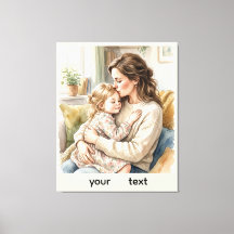 Abraço Personalizado Mãe e Filha