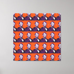 Impressão Em Tela Abraham Lincoln alt