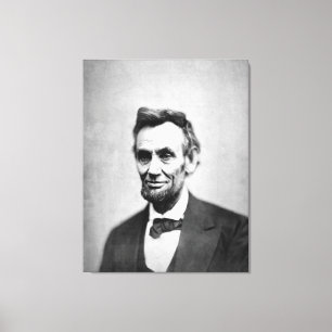 Impressão Em Tela ABRAHAM LINCOLN Daguereotype por Alexander Gardner