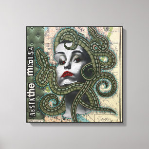Impressão Em Tela Absinthe Medusa por Natalie Schorr