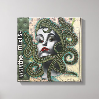 Impressão Em Tela Absinthe Medusa por Natalie Schorr