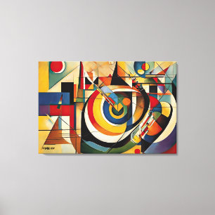 Impressão Em Tela ABSTR_24-070, Abstrato Gallery Art