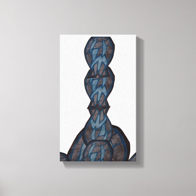 Impressão Em Tela Abstract Dream Layers (Frente)