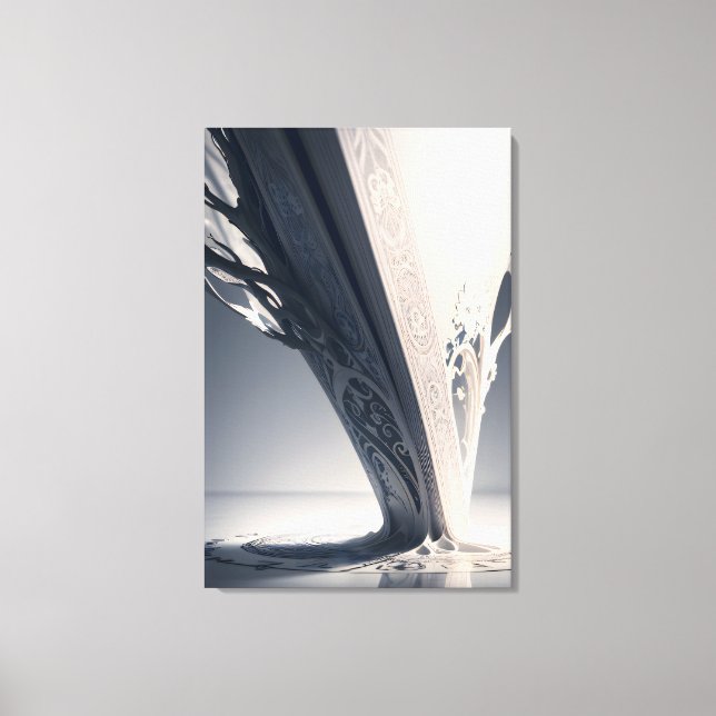 Impressão Em Tela Abstract Relic in the Soil (Frente)