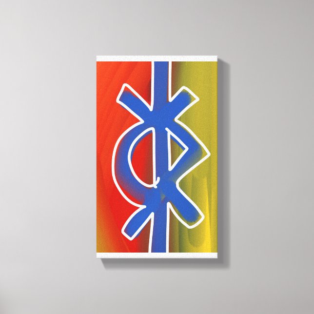 Impressão Em Tela ABstract symbolism by RRW 2026 (Frente)