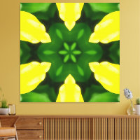 ABSTRACT YELLOW AND GREEN DRAWING. SAMER BRASIL. 3