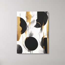 Impressão Em Tela Abstrato