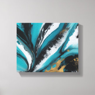 Impressão Em Tela Abstrato