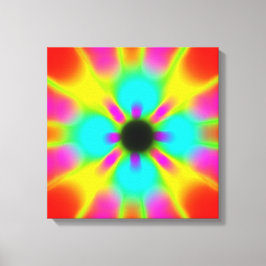 Impressão Em Tela Abstrato