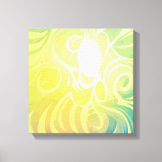 Impressão Em Tela Abstrato