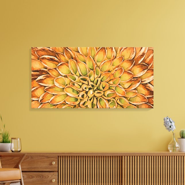 Impressão Em Tela Abstrato (Insitu(Sala de estar))