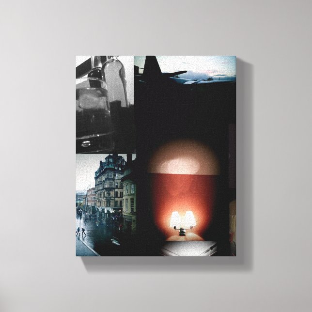 Impressão Em Tela Abstrato (Frente)