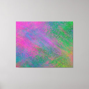 Impressão Em Tela Abstrato