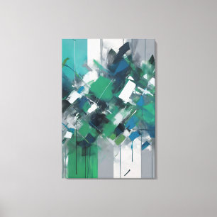 Impressão Em Tela abstrato