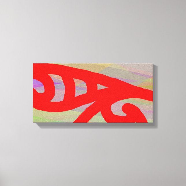 Impressão Em Tela Abstrato 10 (Frente)