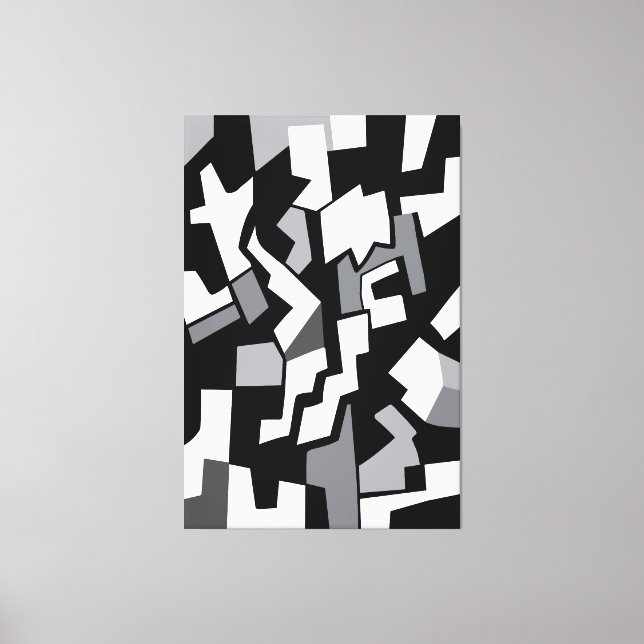 Impressão Em Tela Abstrato 120720 (Frente)