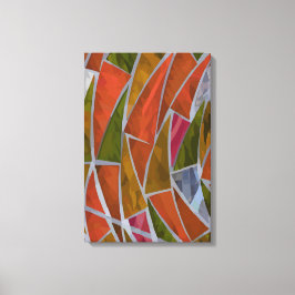 Impressão Em Tela Abstrato 14116