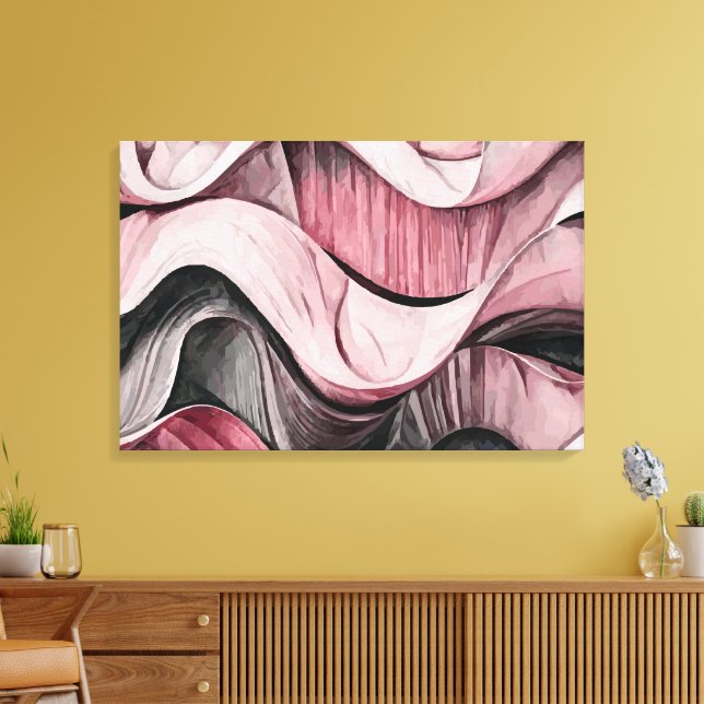 Impressão Em Tela Abstrato 14213 (Insitu(Sala de estar))