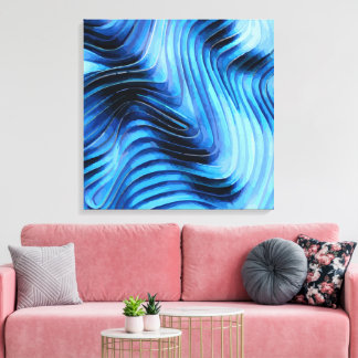 Impressão Em Tela Abstrato 14296