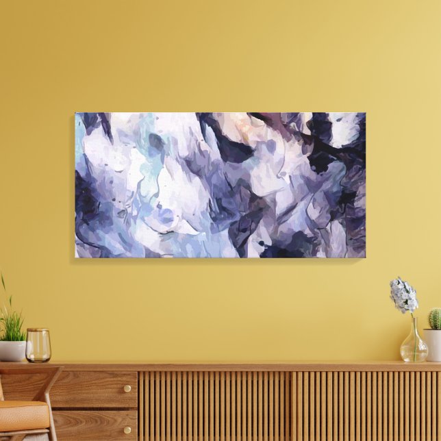 Impressão Em Tela Abstrato 14417 (Insitu(Sala de estar))