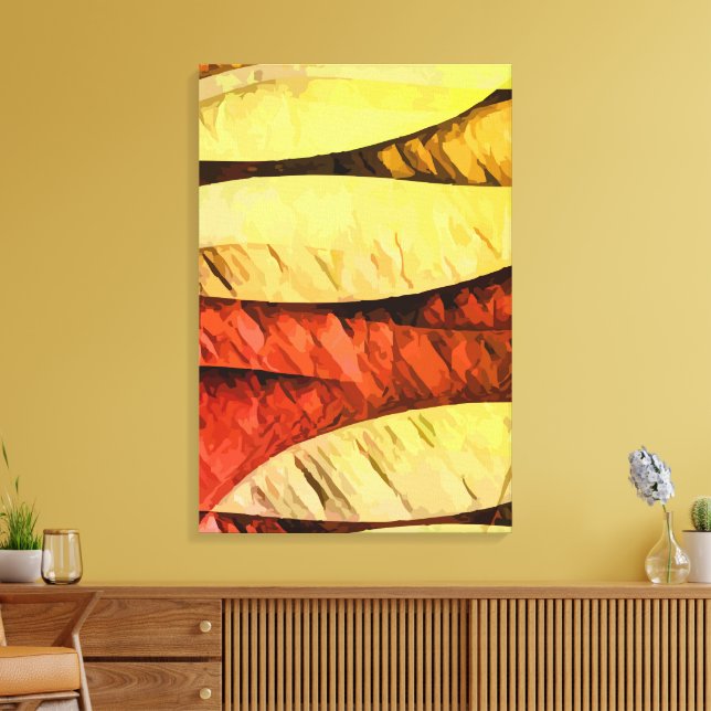Impressão Em Tela Abstrato 14508 (Insitu(Sala de estar))
