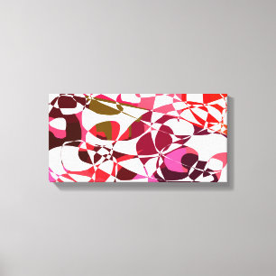 Impressão Em Tela Abstrato 15