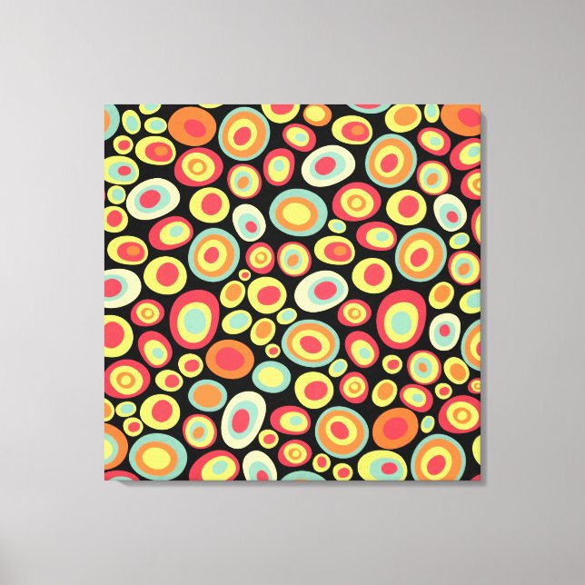 Impressão Em Tela Abstrato 220213 (Frente)