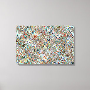 Impressão Em Tela Abstrato 3 do barco de Hong Kong, imagens do SVP