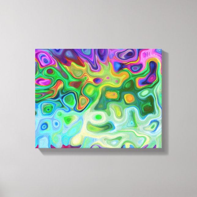 Impressão Em Tela Abstrato 4.1 (Frente)