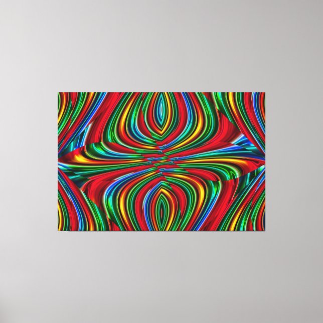 Impressão Em Tela Abstrato art 133 (Frente)