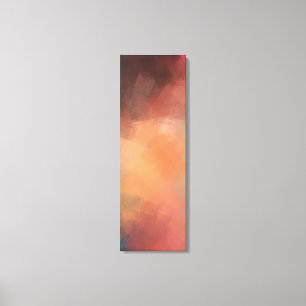 Impressão Em Tela Abstrato Art Amarelo Vermelho Vermelho Azul Modern