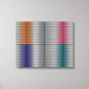 Impressão Em Tela Abstrato Art Home Decor