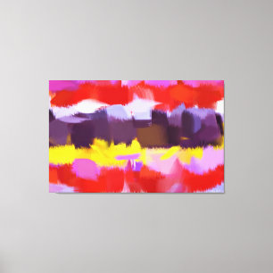 Impressão Em Tela Abstrato Art   Pintura Abstrato 2