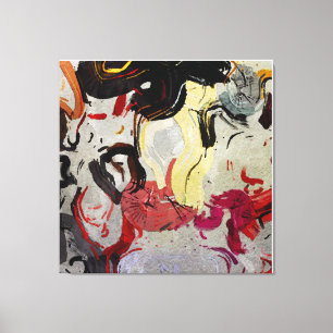 Impressão Em Tela Abstrato Art Poster
