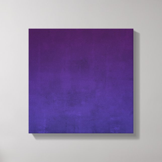Impressão Em Tela Abstrato azul-roxo-escuro simples (Frente)