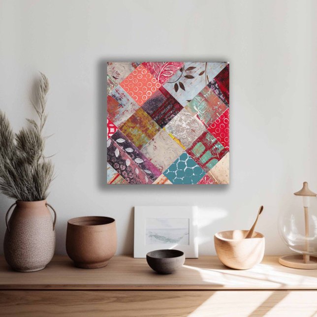 Impressão Em Tela Abstrato Botânica (Criador carregado)