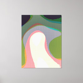 Impressão Em Tela Abstrato Colorida 208