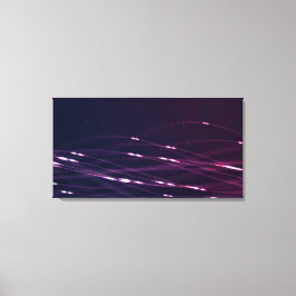 Impressão Em Tela Abstrato Dark Purple