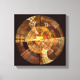 Impressão Em Tela Abstrato de arte de integridade preto e branco