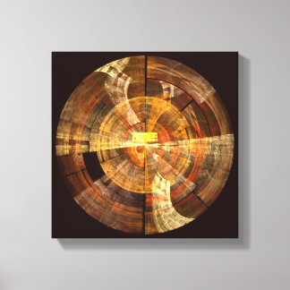 Impressão Em Tela Abstrato de arte de integridade preto e branco