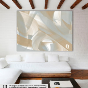 Impressão Em Tela abstrato de arte Sandy Tornado de 50x38"