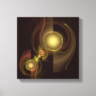 Impressão Em Tela Abstrato de conexão íntima preto e branco