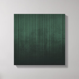 Impressão Em Tela Abstrato de faixa verde-escura