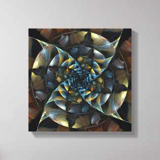 Impressão Em Tela Abstrato de pintorno preto e branco
