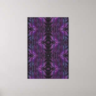 Impressão Em Tela abstrato de textura violeta de pena azul roxo