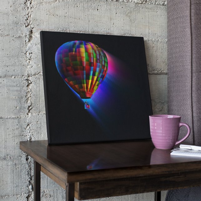 Impressão Em Tela Abstrato de Voo Magnético Sonho Arte Digital (Criador carregado)