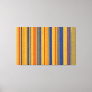 Impressão Em Tela Abstrato Estrias Retroativas 2