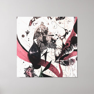 Impressão Em Tela Abstrato Expressionismo Wall Art: Mídia mista