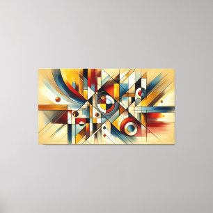 Impressão Em Tela Abstrato Fusion - Edição limitada Art Piece