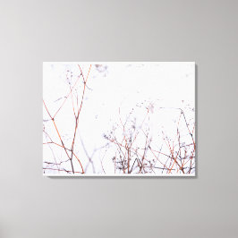 Impressão Em Tela Abstrato moderno de inverno Flores Selvagens em Ne